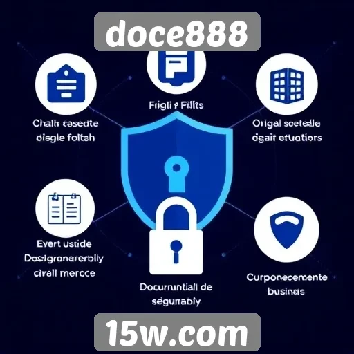 Recursos de segurança do site doce888 em destaque