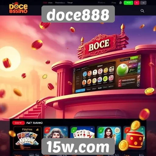 Interface do usuário do site doce888 é intuitiva